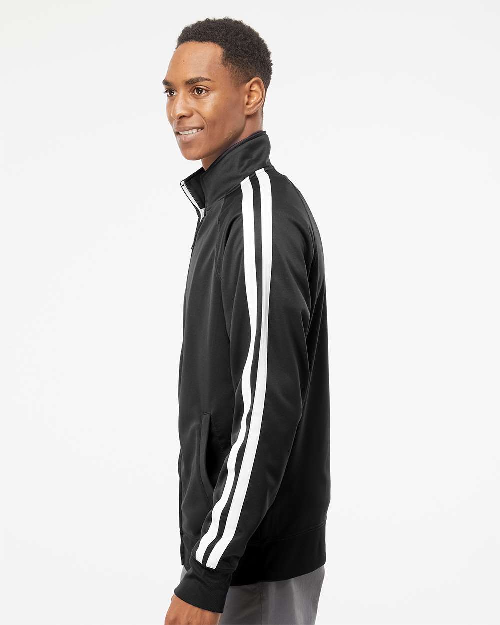Unisex Lightweight Poly-Tech Track Jacket
